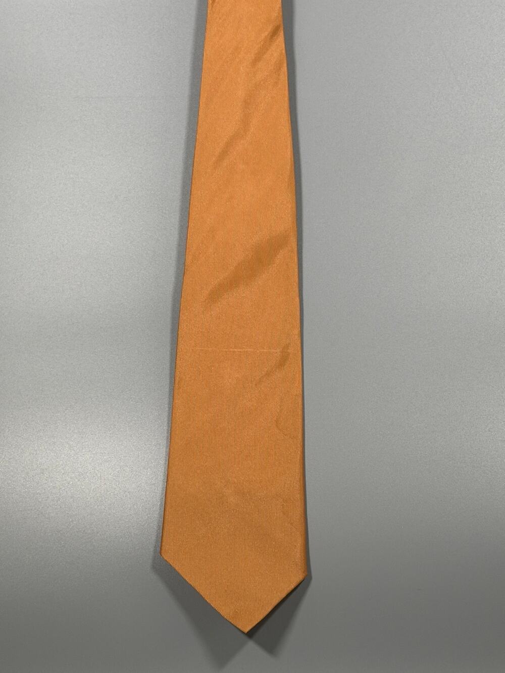 La Cravate Golden Tan Solid Men's Necktie 58.5" Classic Tie